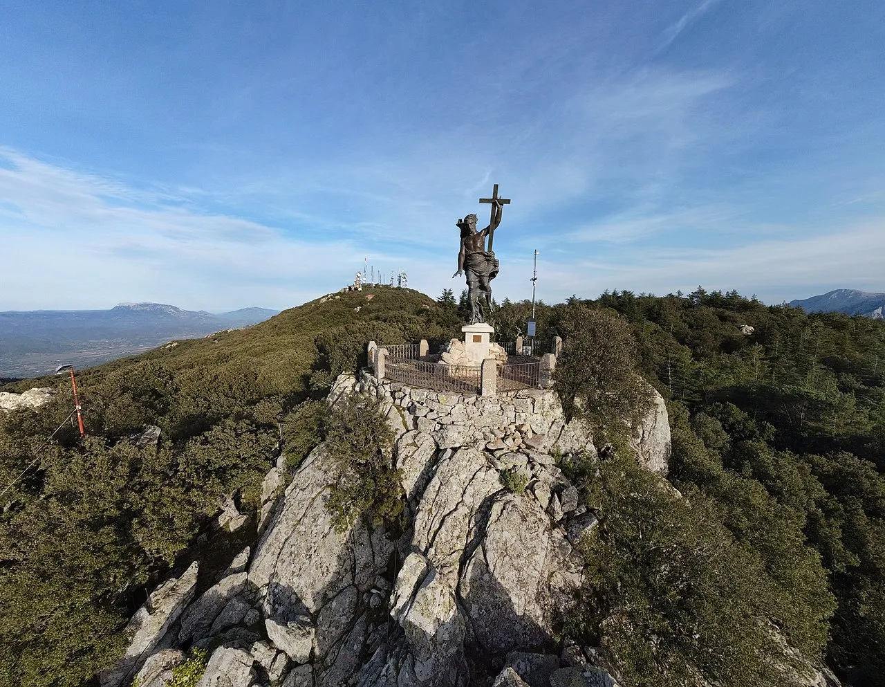 Statua del redentore, Monte Ortobene