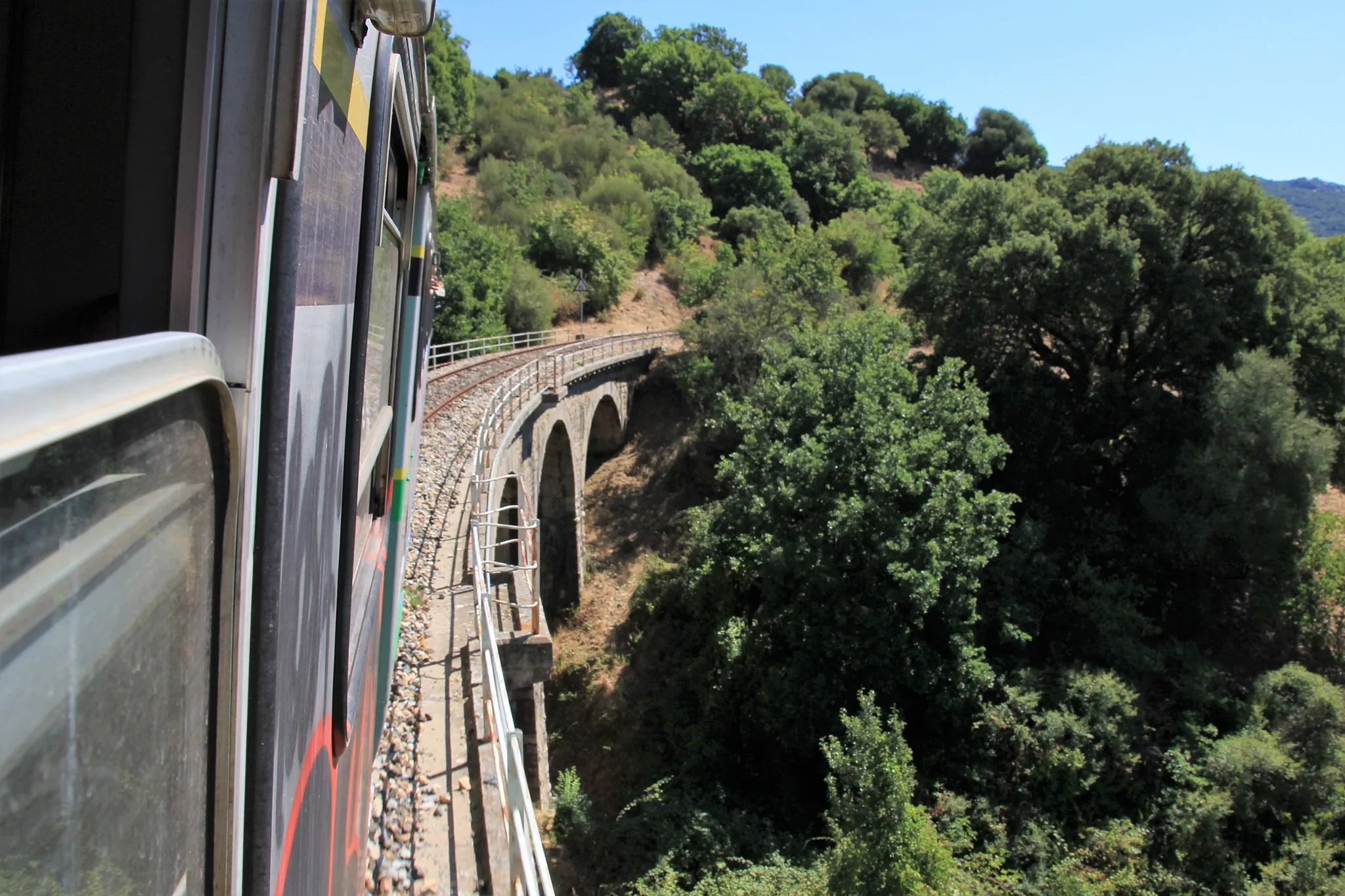 Sul trenino verde in sardegna