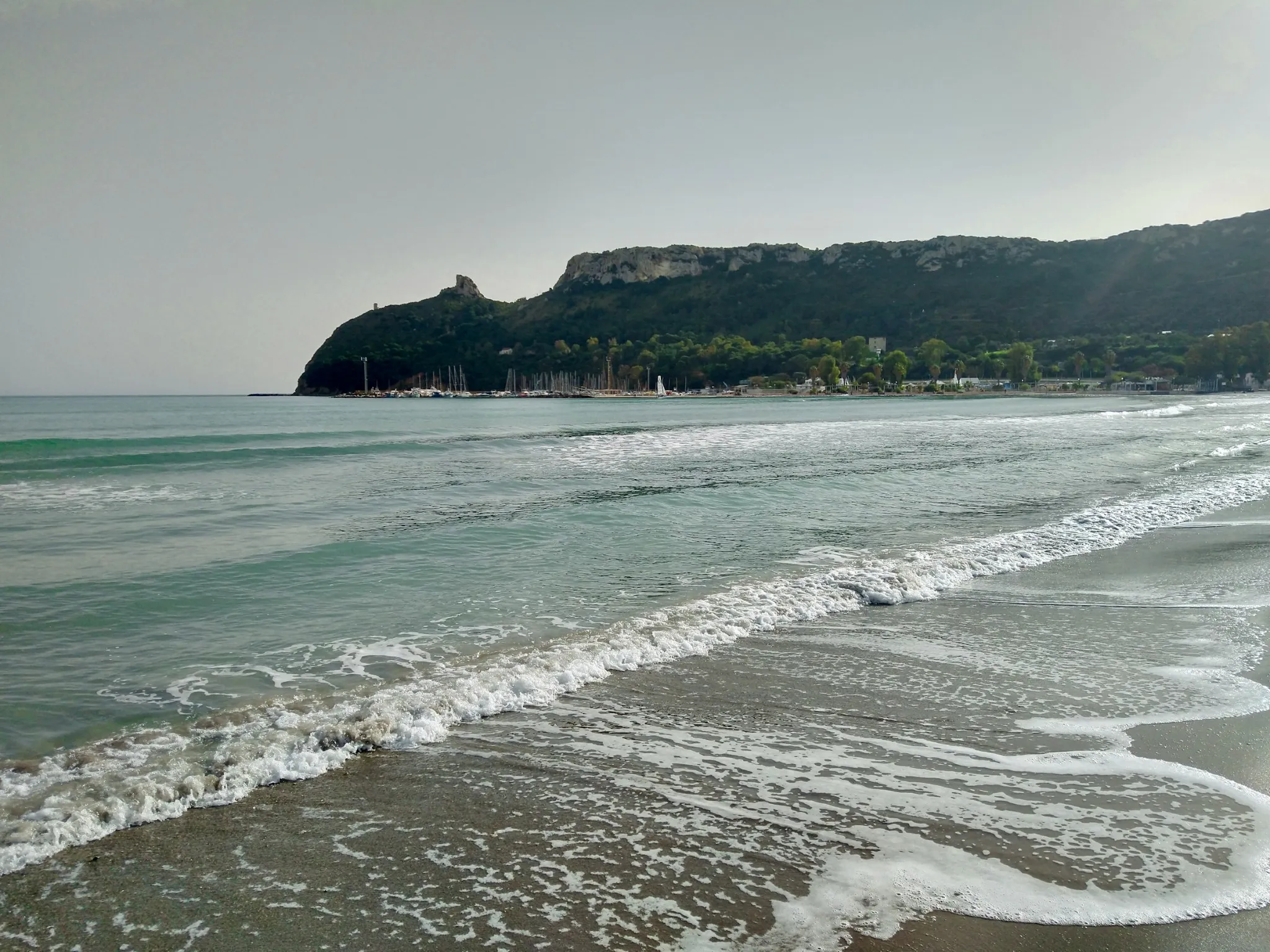 La spiaggia del Poetto di Cagliari - Sardegna