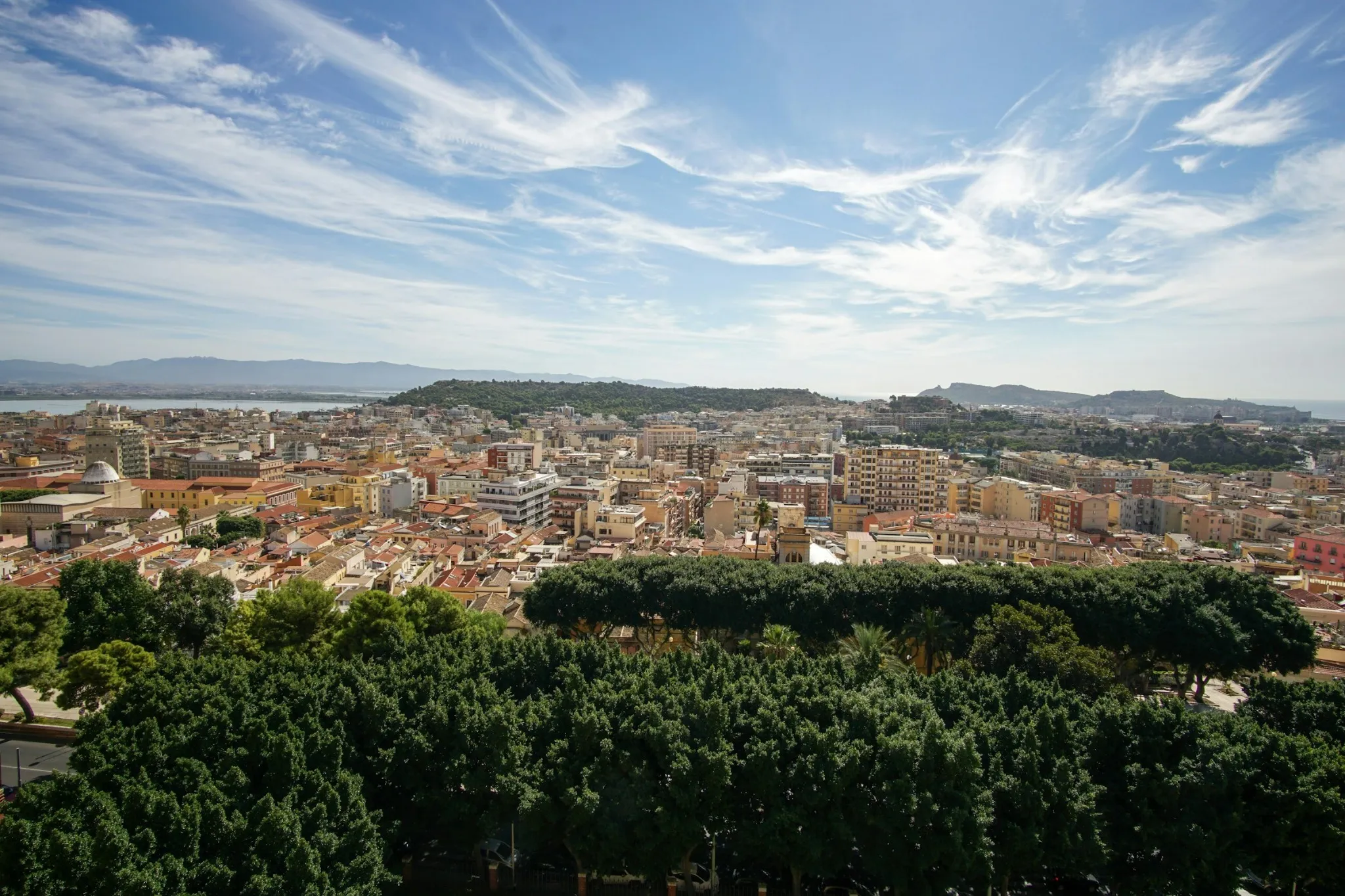 Una veduta di Cagliari