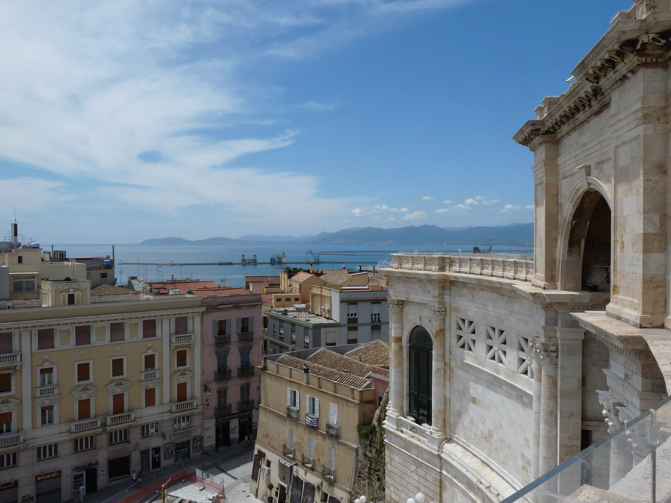 cagliari veduta bastione