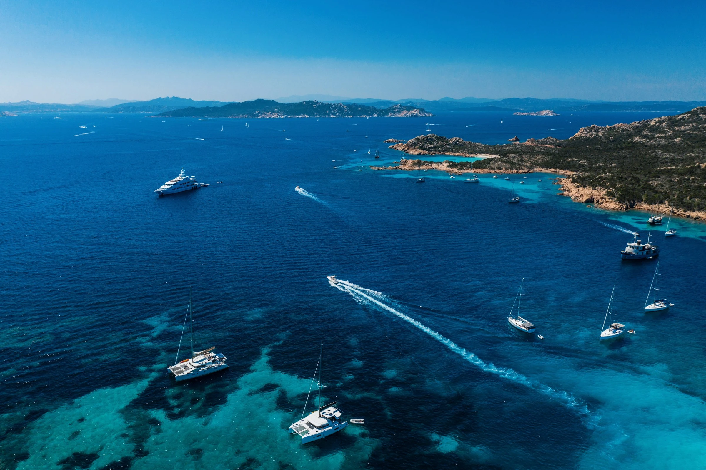 veduta aerea sardegna mare